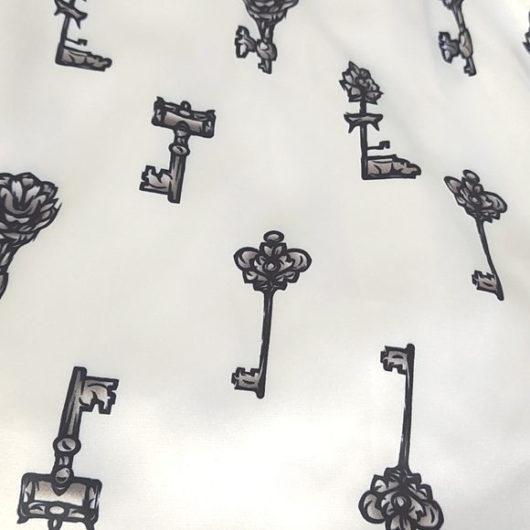 Wujiayouyi 'Keys' Satin Dress, Size Medium - Picture 7 of 13